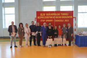 Laureaci Turnieju wraz z Organizatorami.